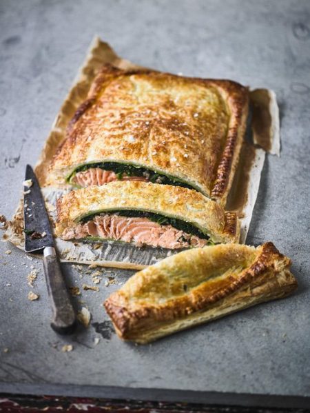 Alaska salmon bake