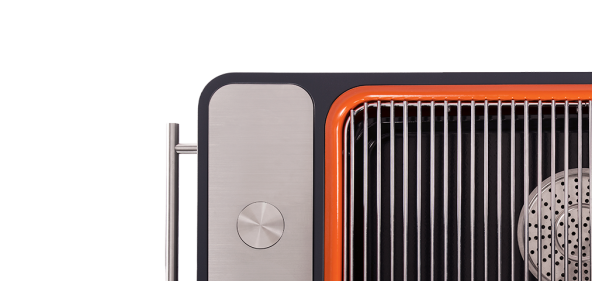 Hub top down grills